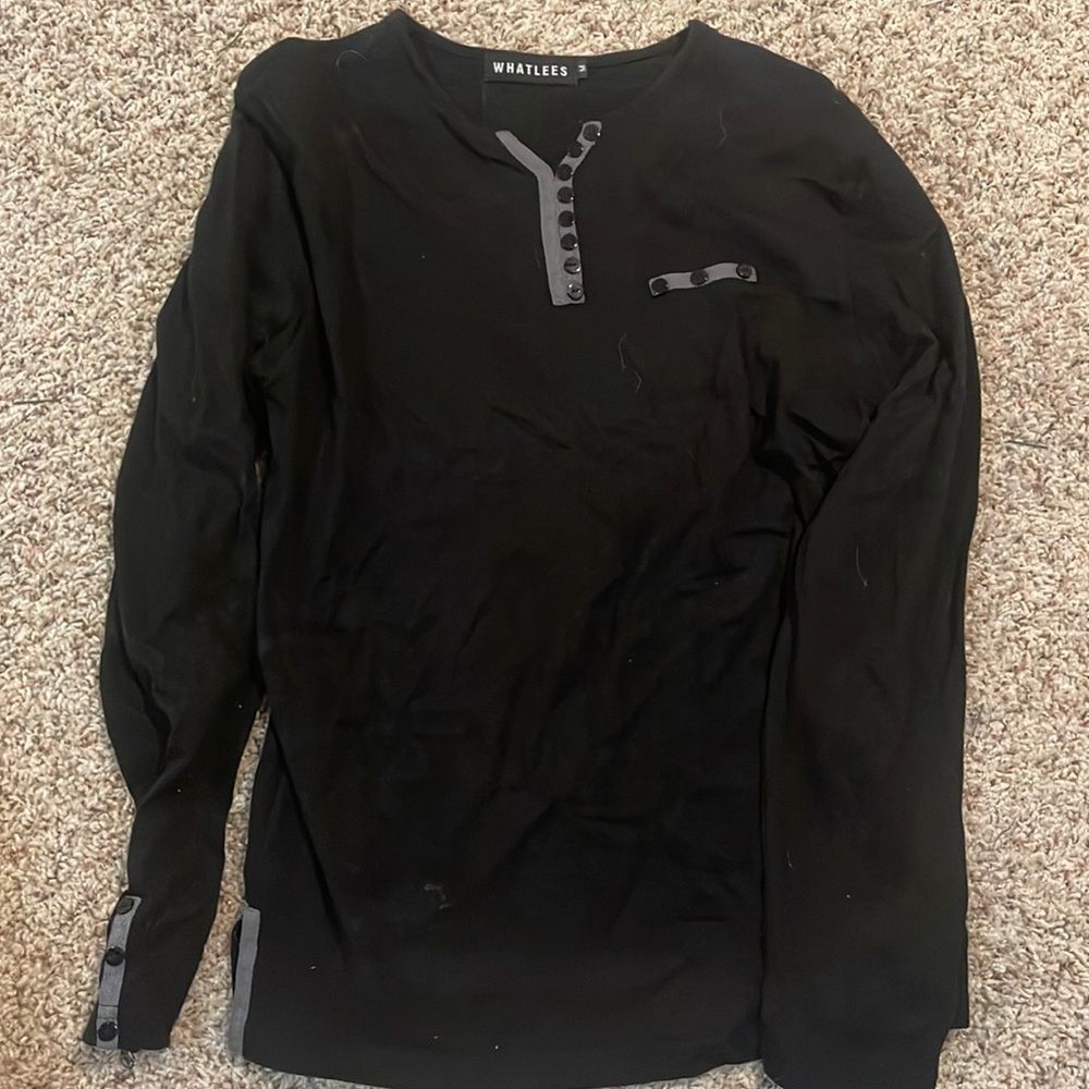 Basic black long sleeve